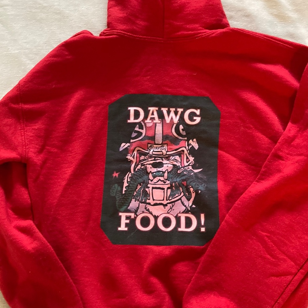 Georgia Bulldogs Red Hoodie size Youth L